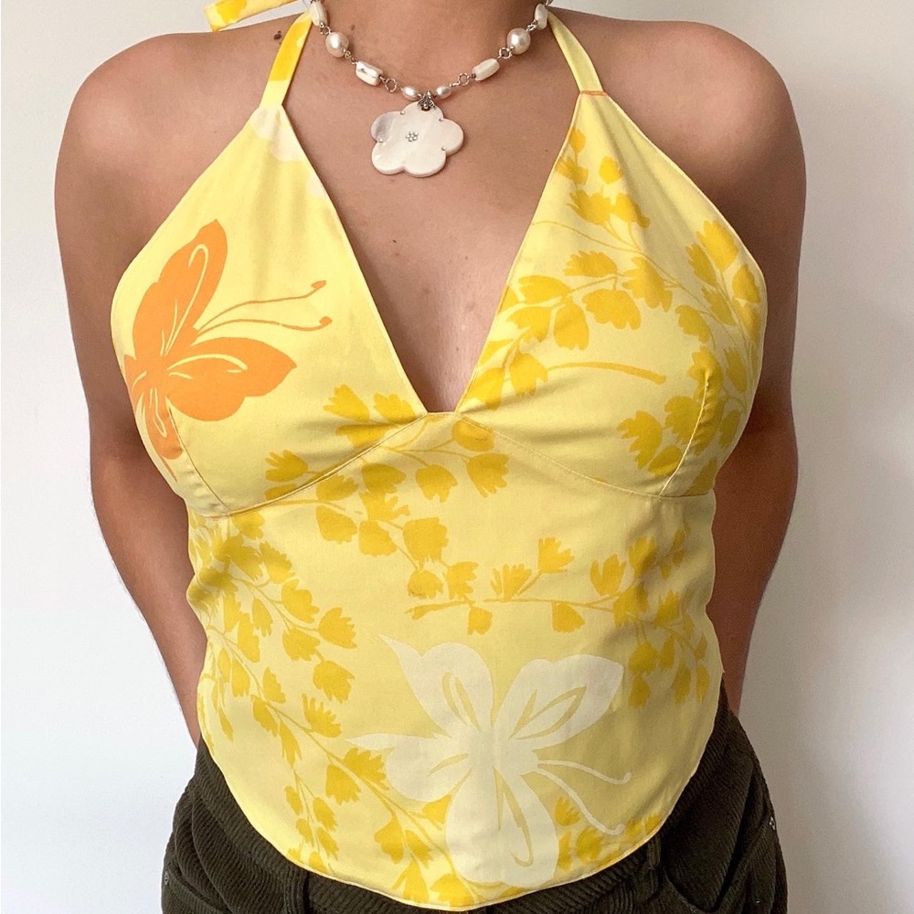 1o1 island gurlll halter top 🧡